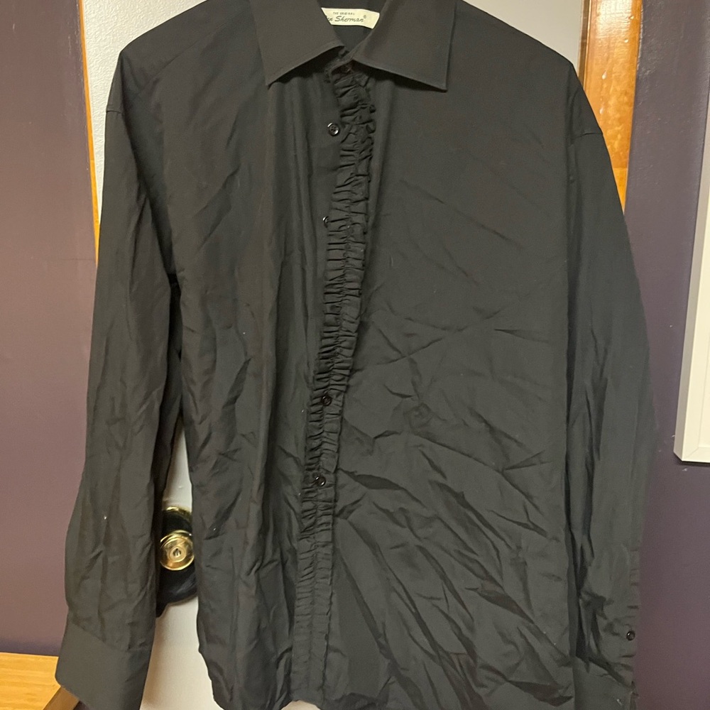 Ben Sherman Classic Black Button-Up Shirt
